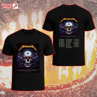 Metallica Charlotte 2025 Third Eye Skull T-Shirt | M72 Tour Official Tee – May 31 at Bank of America Stadium - Get Trend Merch