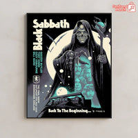 Metallica Concert Tour M72 World Tour July 5, 2025 Birmingham, England Villa Park Back To The Beginning Official Poster Canvas Wall Art - Get Trend Merch