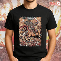 Metallica June 27 & June 29, 2025 Denver T-Shirt | Warbeast & Skull Warriors Tour Merch | M72 Limited Edition Concert Tee - Get Trend Merch