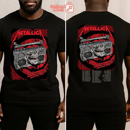 Metallica M72 World Tour November 5, 2025 Adelaide, Australia - Adelaide Oval Tour Shirt