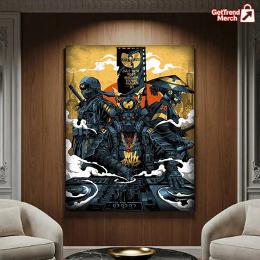 Wu-Tang Clan NYC 2025 Poster | Madison Square Garden Limited Print – July 16 Show Canvas Wall Art - Get Trend Merch